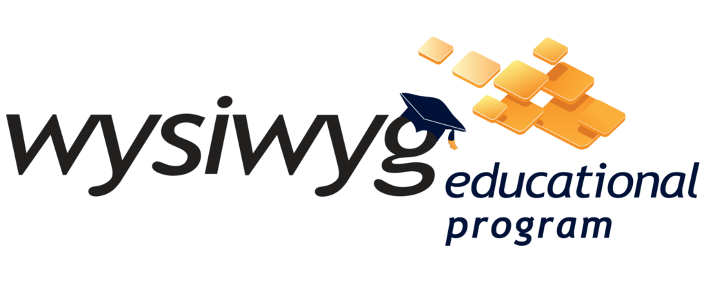 WYSIWYG educational program logo